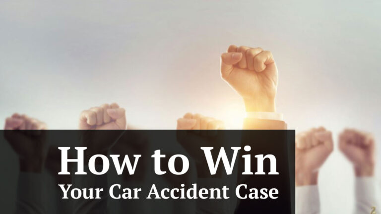 how to win your car accident case