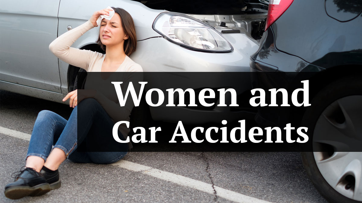 women and car accidents