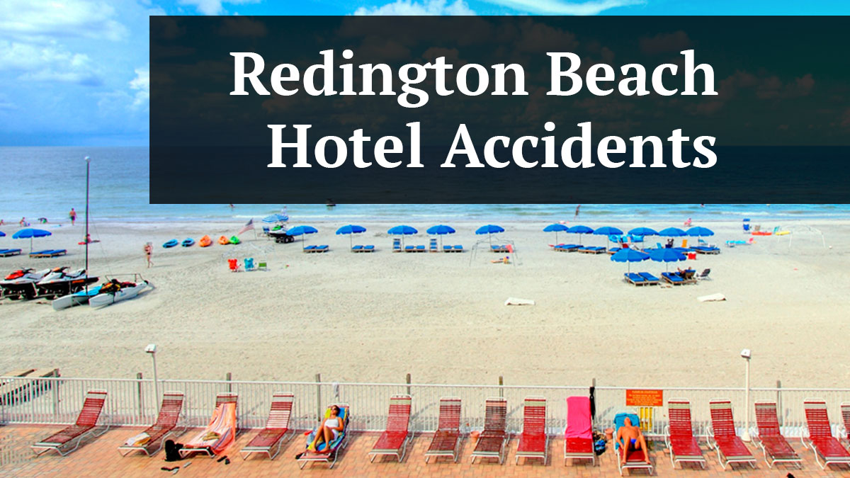 accidentes de hotel en la playa de redington