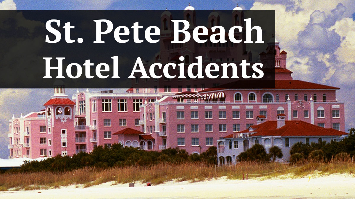 st. pete beach hotel accidents