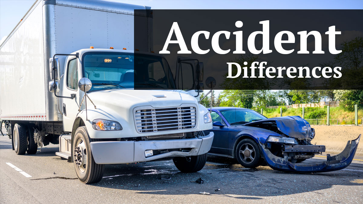 diferencias de accidentes