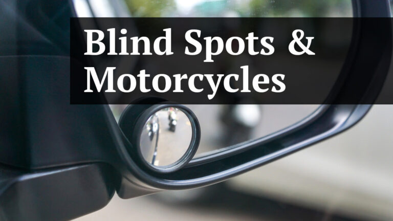 blind spots & motorcycles