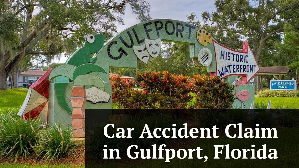 reclamo por accidente automovilístico en gulfport, florida