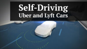 self-driving uber and lyft cars