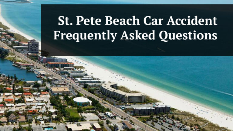 st pete beach car accident frequently asked questions