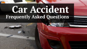 car accident frequently asked questions