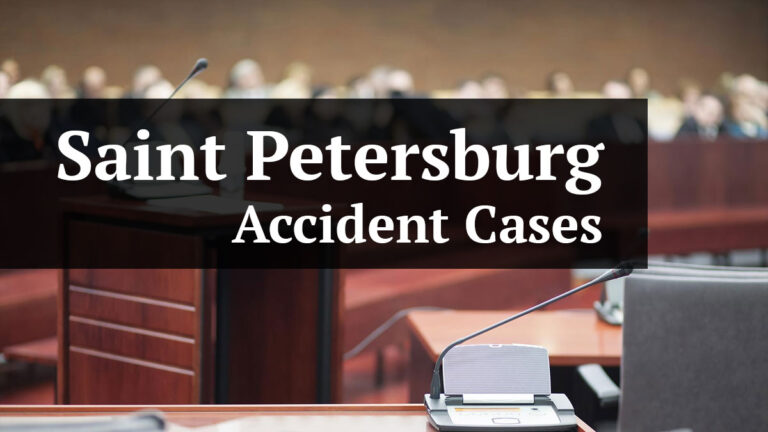 saint petersburg accident cases