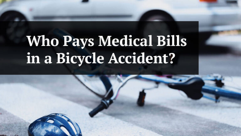 who pays medical bills in a bicycle accident