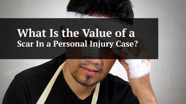 what is the value of a scar in a personal injury case