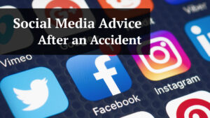 Social Media Advice After an Personal Injury Accident