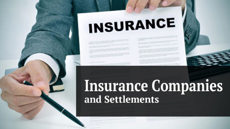 What to Do When An Insurance Company Offers A Settlement