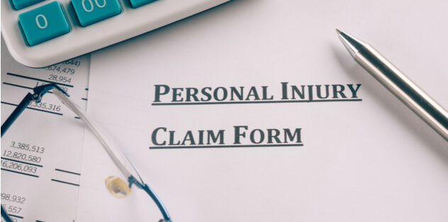 personal injury claim form