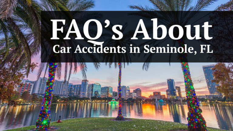 Frequently Asked Questions for Car Accidents in Seminole