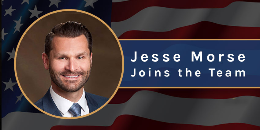 Jesse Morse Joins Our Personal Injury Team