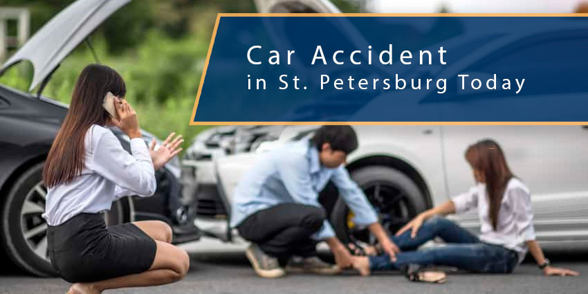 Accidente automovilístico en San Petersburgo hoy