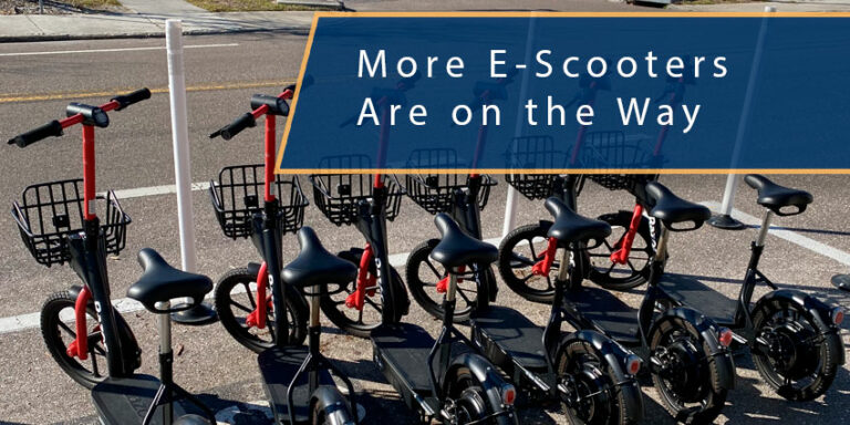 MORE E-SCOOTERS ARE ON THE WAY TO ST. PETERSBURG: WILL THIS MEAN MORE ACCIDENTS?