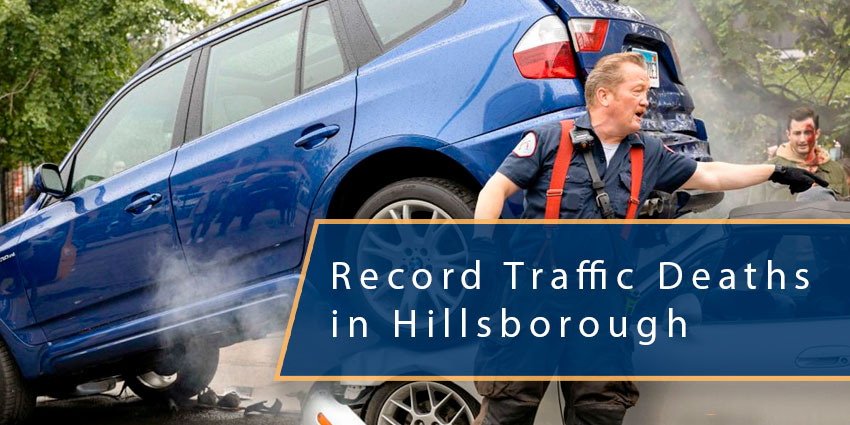 Record Hillsborough County Traffic Deaths in 2021