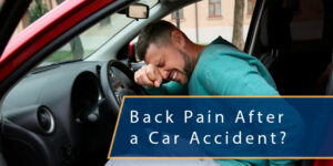 Is Back Pain After a Car Accident Normal?