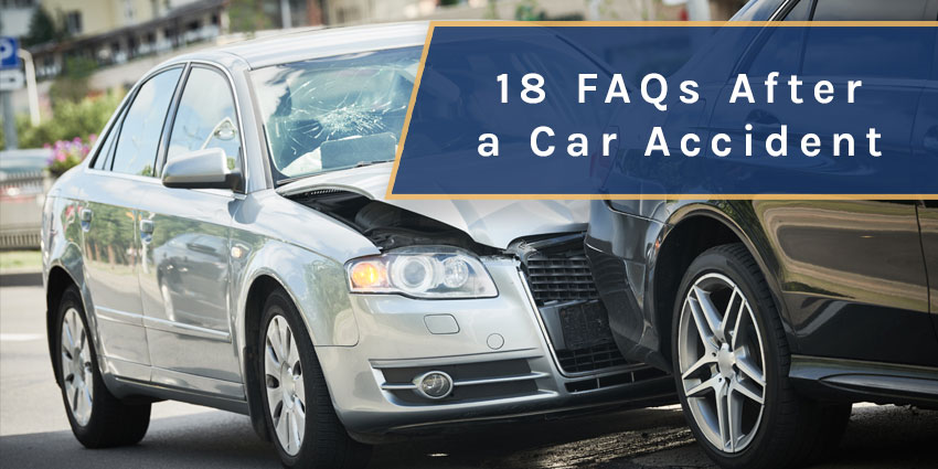 18 Questions Answered After a Car Accident