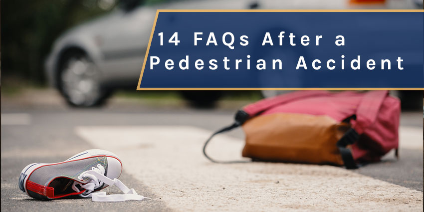 14 Questions Answered After a Pedestrian Accident