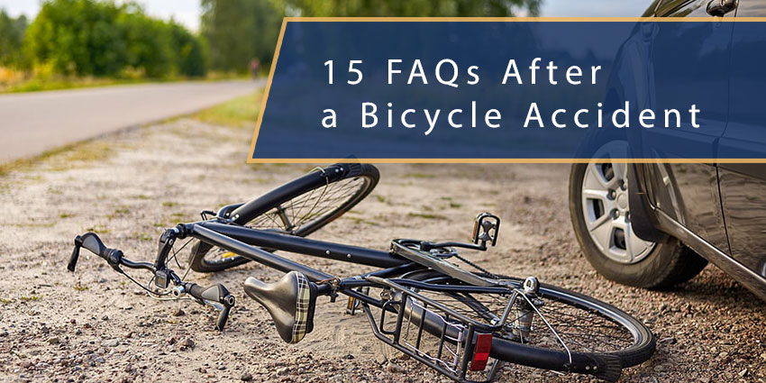 15 Questions Answered After a Bicycle Accident