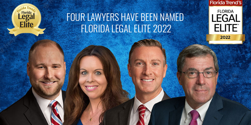 Cuatro abogados han sido nombrados Florida Legal Elite 2022