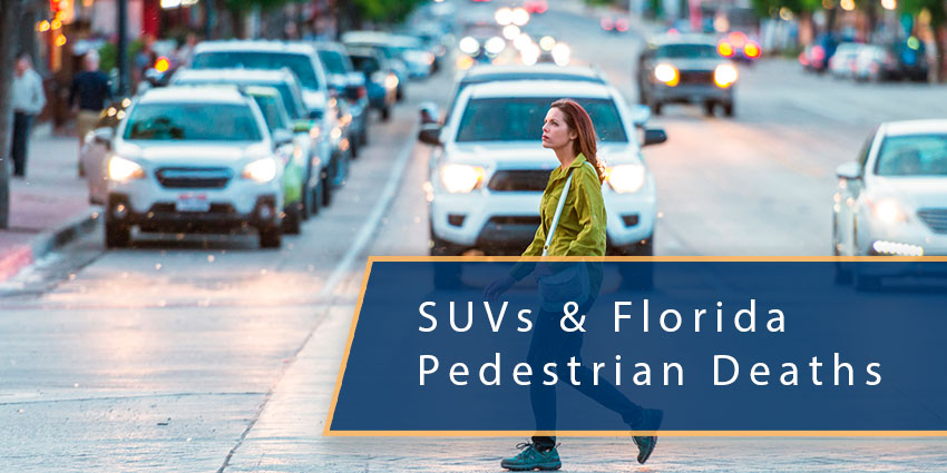 SUVs Are More Likely to Cause Florida Pedestrian Deaths