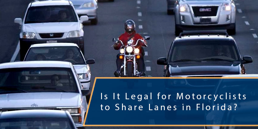 Is It Legal for Motorcyclists to Share Lanes in Florida?