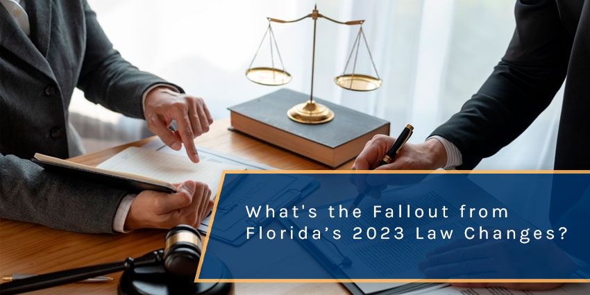What's the Fallout from Florida’s 2023 Personal Injury Law Changes?