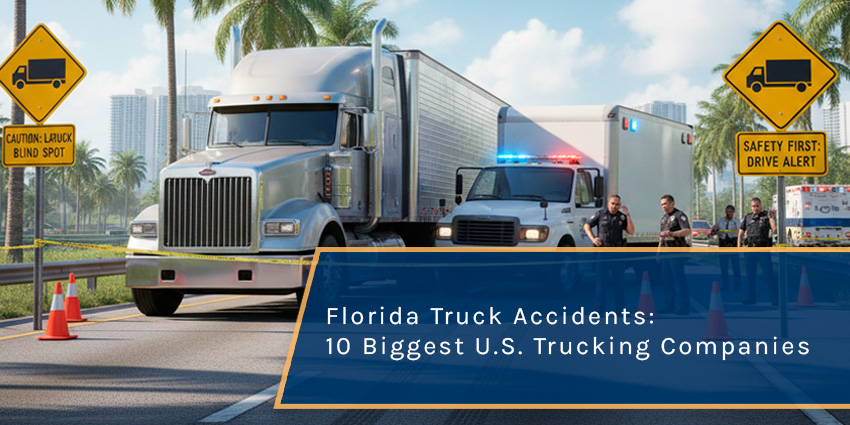 Florida Truck Accidents: 10 Biggest U.S. Trucking Companies