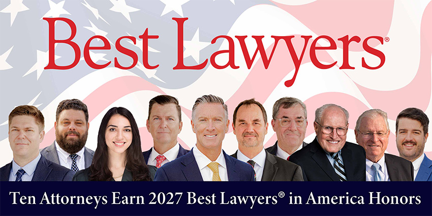 Ten Attorneys Recognized in The Best Lawyers in America® 2027 Edition