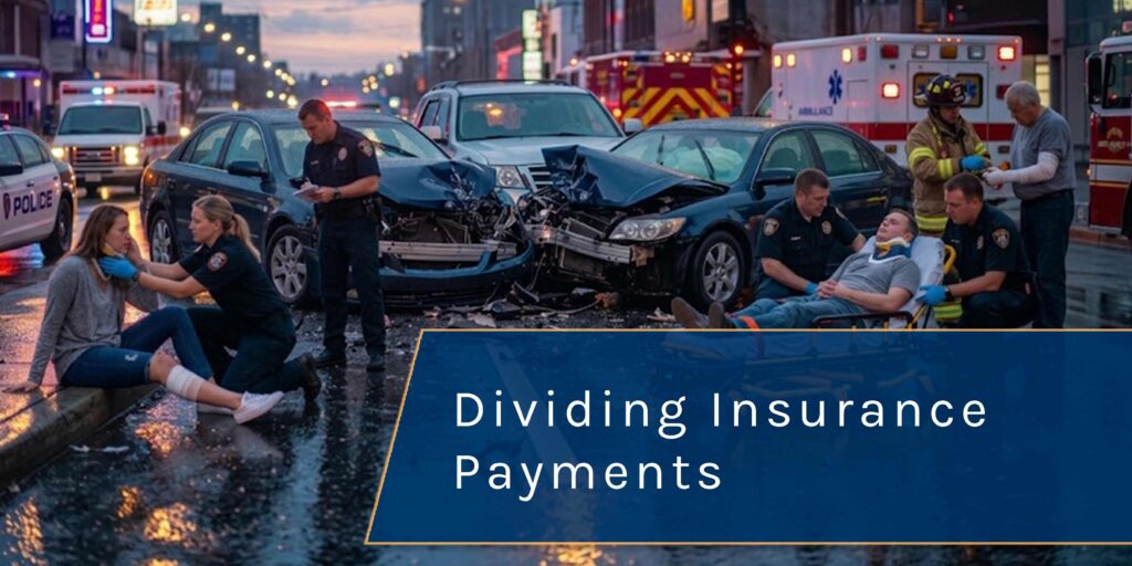 How Are Insurance Payments Divided When Several People Are Injured?
