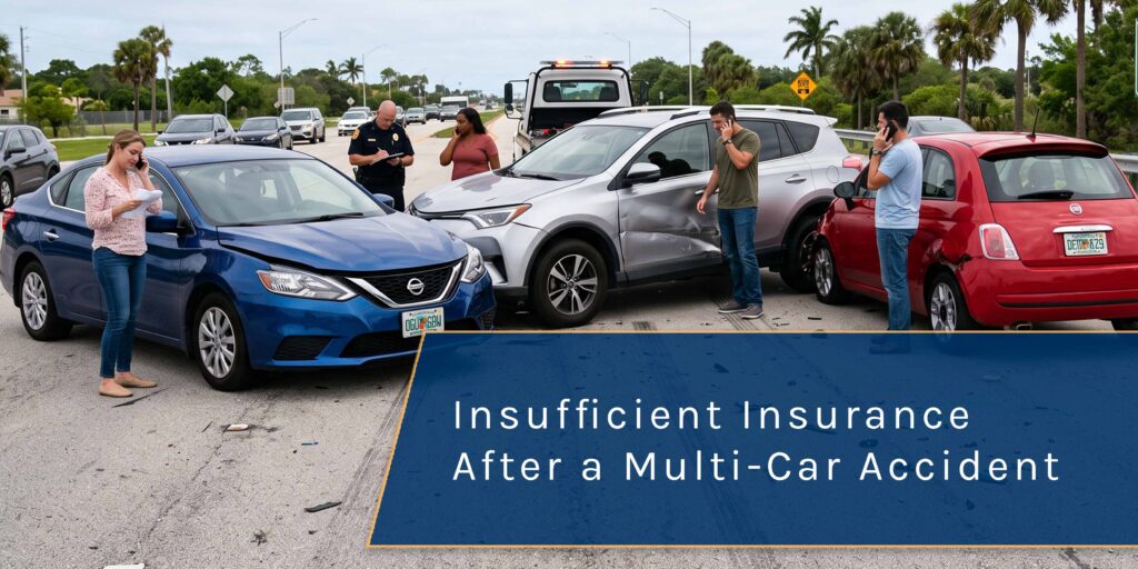 What If Insurance Isn’t Enough After a Florida Multi-Car Accident?